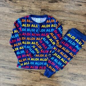 Aldi Gear Signature Colors Jogger Ladies Loungewear Pajamas Limited Edition Med